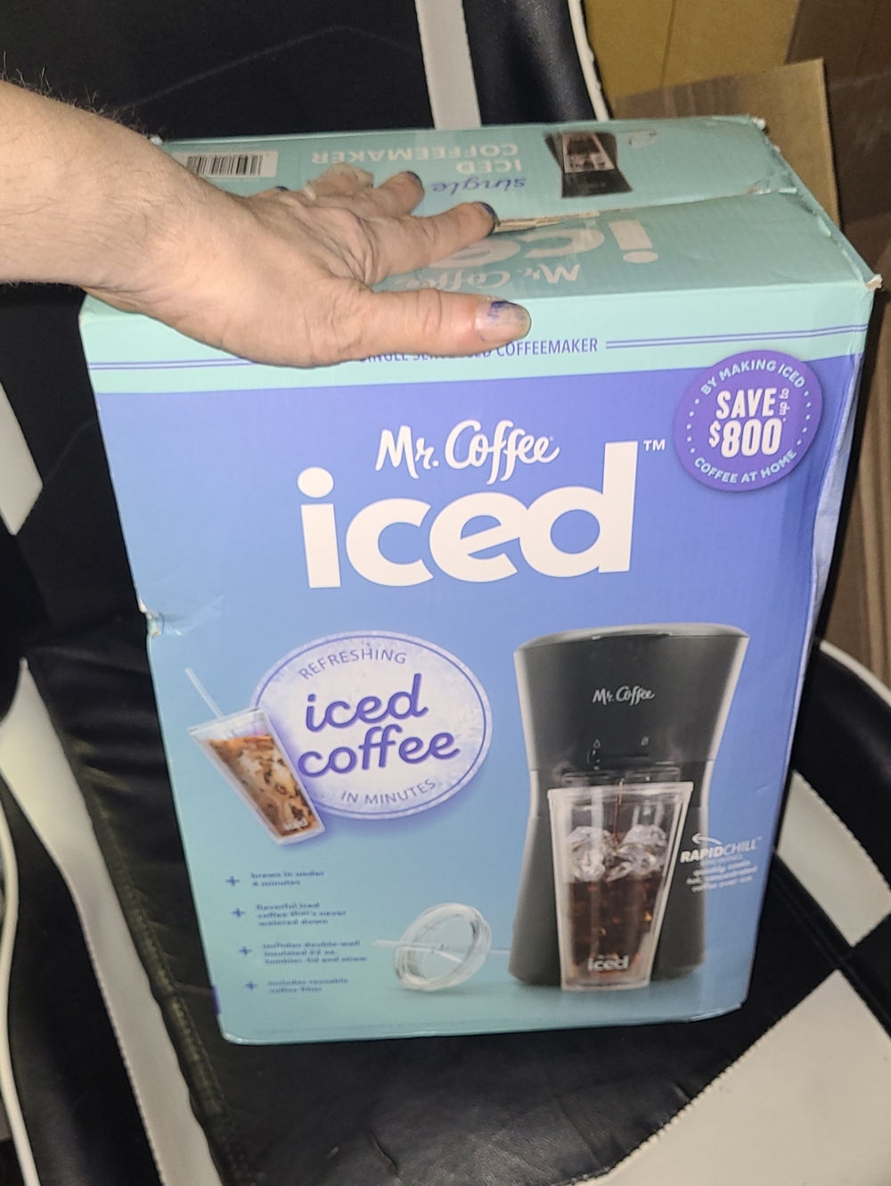 Iced Coffee Maker Mr Coffee Bra D New Open Box